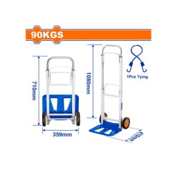 დასაკეცი ხელის სატვირთველი 90kg (WWB9A09)