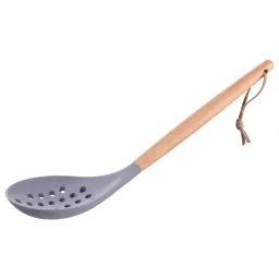 ჩამჩა Ardesto Skimmer Midori, silicone, wood-JUSTSHOP.GE-ზე