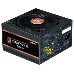 Zalman PSU Gigamax 3 (850W), 88%, 80+ Bronze, 120mm, 1xMB 24pin(20+4), 2xCPU (8pin(4+4)+8pin), 3xMolex, 6xSATA, 4xPCIe 8pin(6+2), 1x12VHPWR, Semi Modular-JUSTSHOP.GE-ზე