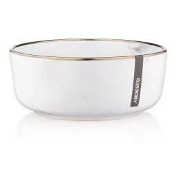 თეფში Ardesto Bowl Marmo, 15.6cm, ceramics, white-JUSTSHOP.GE-ზე