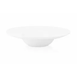 თეფში Ardesto Deep platee Imola, 23cm, porcelain, white-JUSTSHOP.GE-ზე