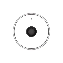 თავსახური Ardesto Lid Gemini Gourmet, 20cm, heat-resistant glass, stainless steel, bakelite-JUSTSHOP.GE-ზე