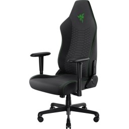 Razer chair Iskur V2 X EPU Leather, 4D-Armrests, black-JUSTSHOP.GE-ზე