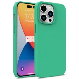 ქეისი Case For iPhone 16 Pro Max Case Compostable Phone Cover Made Of TPU and Wheat Straw - Cyan