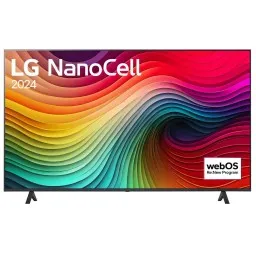 ტელევიზორი LED LG TV 65(165cm) 65NANO80T6A.AMCN (2024) Smart 4K HDR10HLG BT5.0 CI HDMIx3 2xUSB VESA 200x200