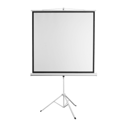 პროექტორი Projector Screen PROJECTOR SCREEN SBOX PSMT-135-2 240x240cm - Tripod-JUSTSHOP.GE-ზე