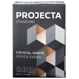 საბეჭდი ქაღალდი Paper Other 4603976000317 A4 80 გრ 500 ფურცლიანი PROJECTA-JUSTSHOP.GE-ზე