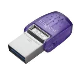 ფლეშ მეხსიერების ბარათი USB Flash Drive64GB Kingston 64GB DataTraveler microDuo 3C 200MBs dual USB-A + USB-C (DTDUO3CG364GB)-JUSTSHOP.GE-ზე
