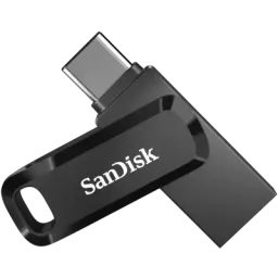 ფლეშ მეხსიერების ბარათი USB Flash Drive256GB SanDisk Ultra Dual Drive Go USB Type-C™ - 1TB (Black)