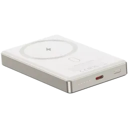 პორტატული დამტენი Power Bank Canyon OnCharge 510 slim Magsafe 10000 mAh PD20W Beige (CNS-CPB510BE)