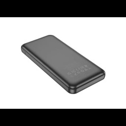 დამტენი Wall Charger Type- C Hoco DB68 Cool power bank with display(10000mAh)l Black-JUSTSHOP.GE-ზე