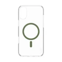 ქეისი Case CARE by PanzerGlass iPhone 16 Plus Flagship Case Transparent Urban Combat w. Green MagSafe