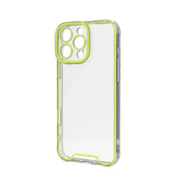 ქეისი Case Celly GLOW For iPhone 16 Pro Max TransparentGreen