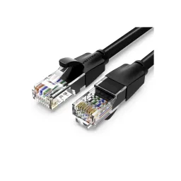 PATCH CORD VENTION IBEBD Cat.6 UTP Patch Cable 0.5M Black-JUSTSHOP.GE-ზე