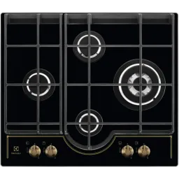 ჩასაშენებელი ზედაპირი Electrolux Electrolux GPE363RBK Retro Black-JUSTSHOP.GE-ზე