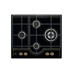 ჩასაშენებელი ზედაპირი Electrolux Electrolux GPE363RBK Retro Black