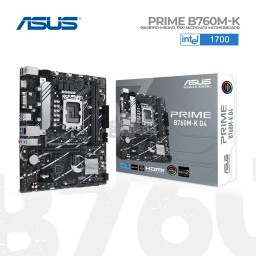 დედა დაფა MotherBoard LGA 1700 PRIME B760M-KLGA1700,B760,USB3.2 GEN 1,MB-JUSTSHOP.GE-ზე