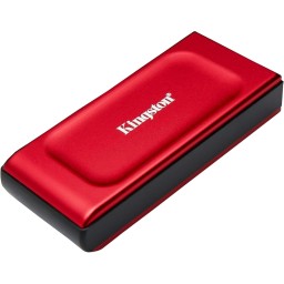 HDD გარე დისკი Kingston SXS1000 2TB USB-C Portable SSD - Up to 1050MBs - Red-JUSTSHOP.GE-ზე