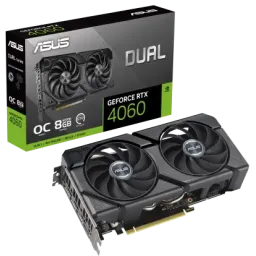 ვიდეობარათი DUAL-RTX4060-O8G-EVORTX4060,HDMI,DP3,8G,D6-JUSTSHOP.GE-ზე