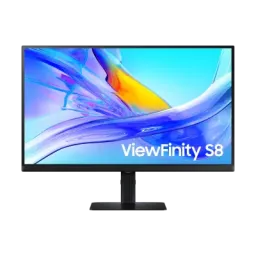 მონიტორი ViewFinity S8 LS27D804UAIXCI 27 4K 3840 x 2160 IPS 5ms 60Hz Type-C Black-JUSTSHOP.GE-ზე
