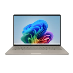 ნოუთბუქი Zenbook A14 14'' WUXGA OLED Snapdragon X Plus 16GB 512GB SSD Adreno iGPU WIN 11 HOME BEIGE