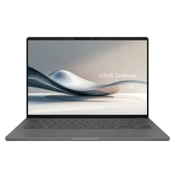 ნოუთბუქი Zenbook A14 14'' WUXGA OLED Snapdragon® X Elite X1E 78 100 3.4GHz 32GB 1TB SSD Adreno iGPU WIN 11 HOME GREY-JUSTSHOP.GE-ზე