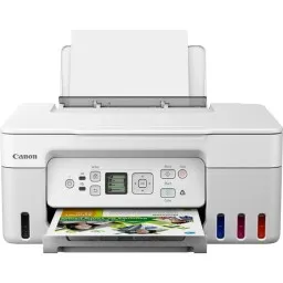 პრინტერი ჭავლური Canon PIXMA G3470, A4, 4800x2400 dpi, Wi-Fi, USB, White (5805C029AA)-JUSTSHOP.GE-ზე