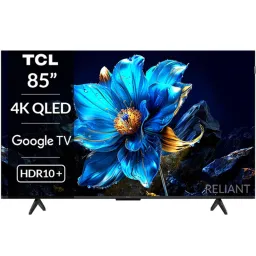 ტელევიზორი QLED TCL QLED TV 85(215cm) 85P7K 4K Google TV HDR10+ Dolby Atmos BT5.4 Wi-Fi 2.4+5GHz DVB-TT2CSS2 2x10W+20W HDMI1.4HDMI2.0&HDMI2.1 600x400