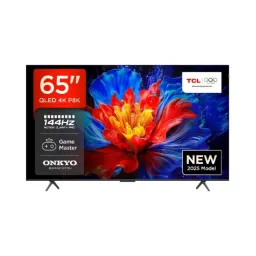 ტელევიზორი QLED TCL QLED TV 65(165cm) 65P8K 4K Google TV 120Hz(VRR 144HzDLG244Hz) HDR10+ 2.1CH 2x10W+15W BT5.2 Wi-Fi 2.4+5GHz DVB-TT2CSS2 2x15W Airplay2 400x300