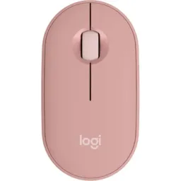 მაუსი LOGITECH Pebble Mouse 2 M350s - TONAL ROSE - BT - EMEA-808 - DONGLELESS