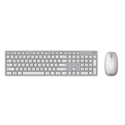 კლავიატურა Asus Wireless Keyboard & Mouse Grey (90XB0430-BKM250)