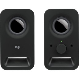 დინამიკი LOGITECH Z150 Stereo Speakers - MIDNIGHT BLACK - 3.5 MM