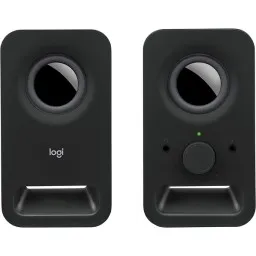 დინამიკი LOGITECH Z150 Stereo Speakers - MIDNIGHT BLACK - 3.5 MM-JUSTSHOP.GE-ზე