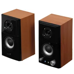 დინამიკი Genius Two Way Hi-Fi Wood Speakers SP-HF500A II-JUSTSHOP.GE-ზე