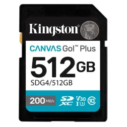 ფლეშ ბარათი Kingston Canvas Go Plus 512GB SD Card-JUSTSHOP.GE-ზე