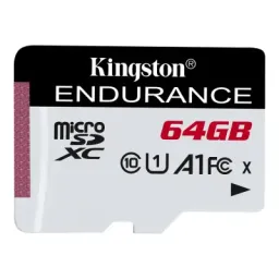 ფლეშ ბარათი Kingston 64GB microSDHC Endurance 95R30W C10 A1 UHS-I Card Only (SDCE64GB)-JUSTSHOP.GE-ზე
