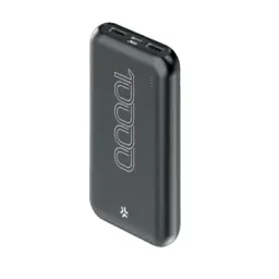 პორტატული დამტენი: Celly 10W Energy Power Bank (10000mAh) Black-JUSTSHOP.GE-ზე