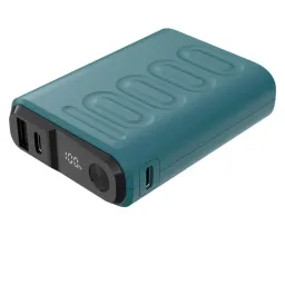 პორტატული დამტენი: Celly 20W PB Power Bank (10000mAh) Blue-JUSTSHOP.GE-ზე
