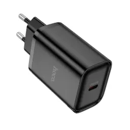 დამტენი Hoco DC80 Modern PD45W Single port charger Black-JUSTSHOP.GE-ზე