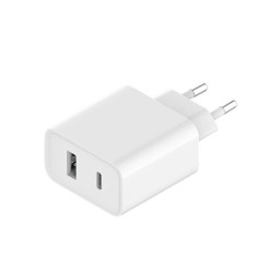 დამტენი Xiaomi 33W Wall Charger (Type-A+Type-C) EU White (BHR4996GL)-JUSTSHOP.GE-ზე