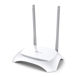 როუტერი TP-LINK TL-WR840N, 300Mbps, 2 antennas, 4 Lan ports, 2.4GHz