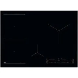 ქურის ზედაპირი AEG TI84IB30FB Induction 80cm Black Glass