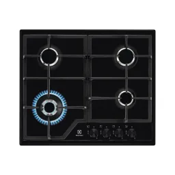 ქურის ზედაპირი Electrolux KGS6436K 4Gas 60cm Black