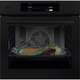 ღუმელი AEG NBP9S831AT 3500W 70L SousVide Steamify SteamPro Food Sensor SteamClean A++ Matt Black