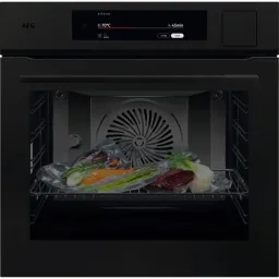 ღუმელი AEG NBP9S831AT 3500W 70L SousVide Steamify SteamPro Food Sensor SteamClean A++ Matt Black-JUSTSHOP.GE-ზე