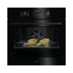 ღუმელი AEG NBU5P41SK 3490W 72L Pyrolytic Clean A++ Black-JUSTSHOP.GE-ზე