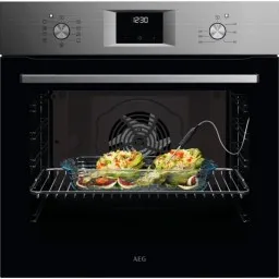 ღუმელი AEG OA5CB31SM 2990W 72L SteamBake Food Sensor Catalytic Partial&Aqua Clean A Stainless Steel & Black-JUSTSHOP.GE-ზე