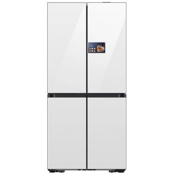 მაცივარი RM90F67C1WWR FS Bottom-Freezer 185.3x91.2x73.1 669 LT NF Inverter Clean White Beveraget Center Dispenser