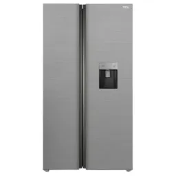 მაცივარი TCL-P650SBWG Side By Side 92x176.8x73.5, No Frost, Inverter,With Dispenser,LED Display,607L, A+, Silver-JUSTSHOP.GE-ზე