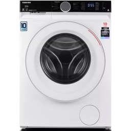 სარეცხი მანქანა TOSHIBA TW-BK110G4UZ(WK) - 10 KG, 1400 RPM, INVERTER, Steam, BIG Display, white
